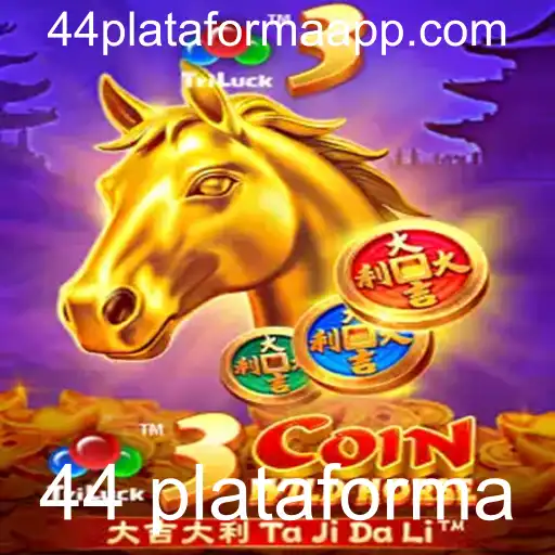 Desbrave o Novo Universo de 3CoinWildHorse na 44 Plataforma